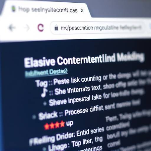 Examples of descriptive and non-descriptive link text.